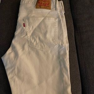 Mens Levi’s 501 White like new button up